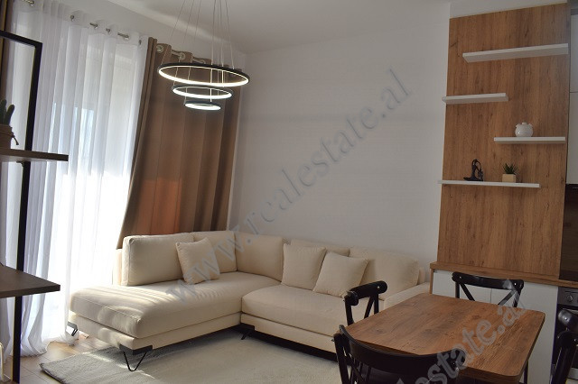 One bedroom apartment for rent at Siri 2 Complex, in Siri Kodra Street in Tirana.
It is situated on